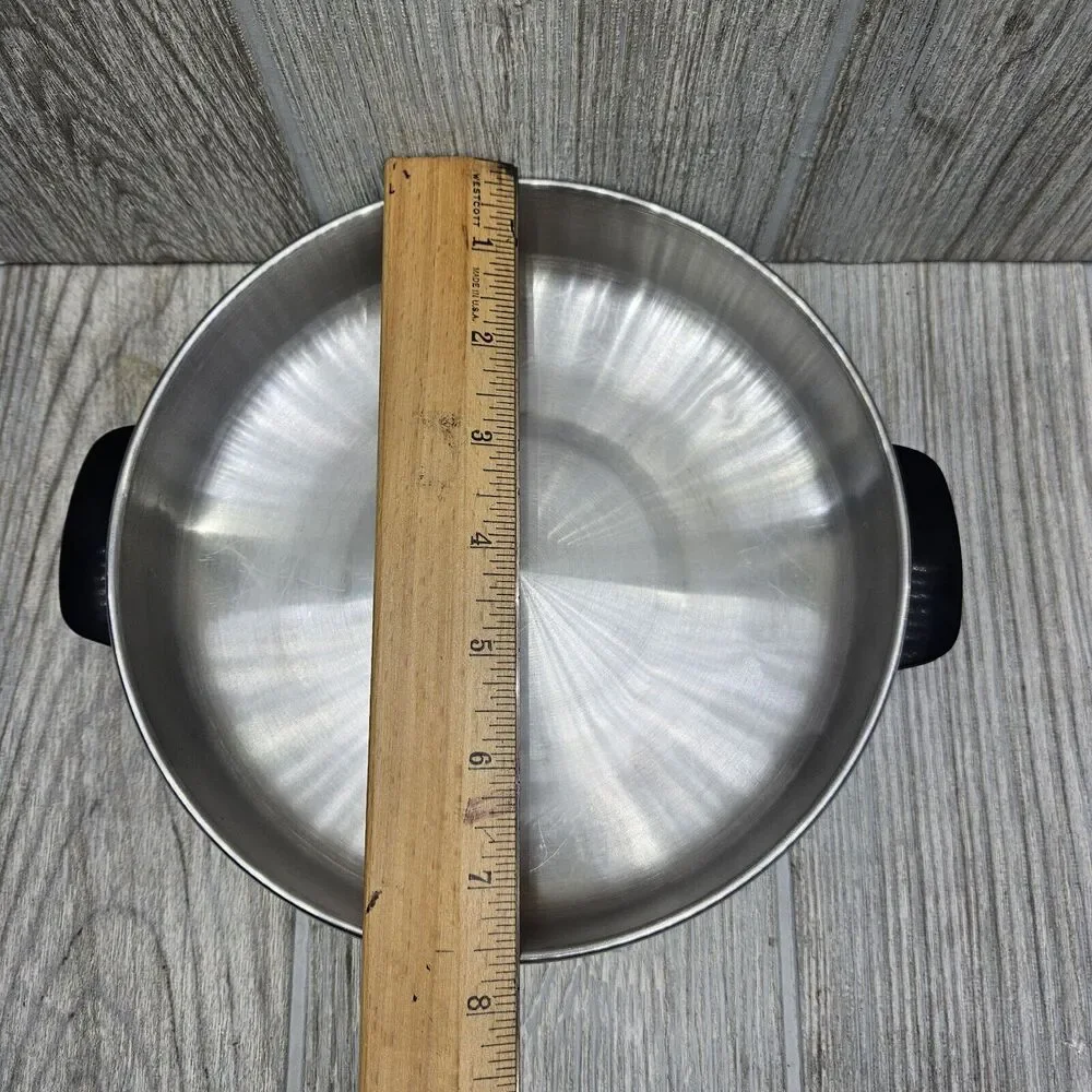 Vintage Royal Queen West Bend Stainless Dome‎ Lid Replacement For Saucepan